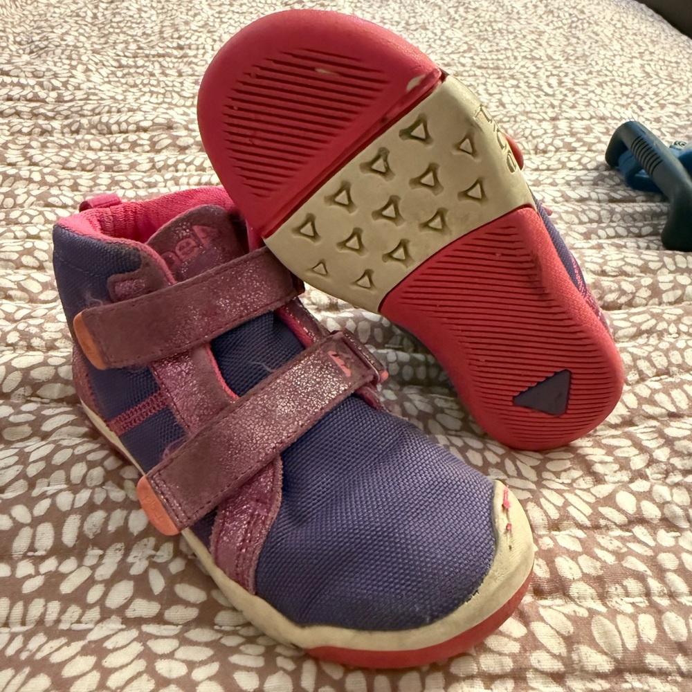 PLAE Kids Sneakers in Purple and Pink